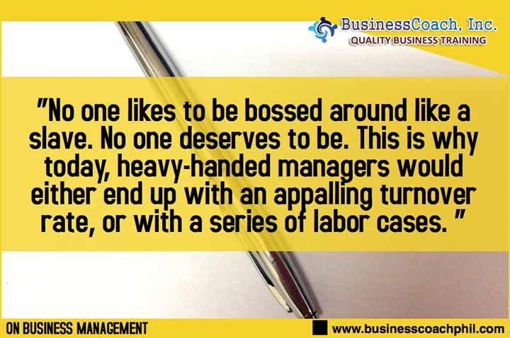 Traditional Management Styles That Won T Work Anymore Business Seminars By Businesscoach Inc Philippines